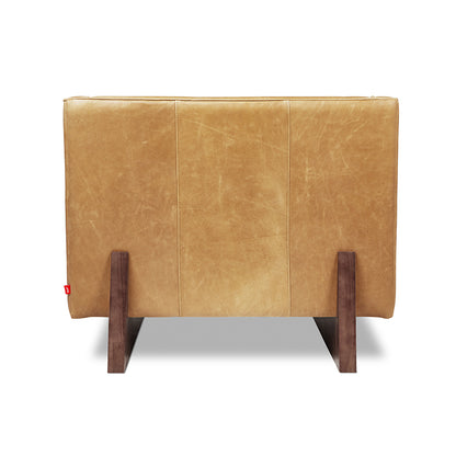 Gus* Modern WALLACE Canyon Whiskey Leather chair