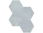 FORM  tide 7 x 8 hexagon matte porcelain floor tile