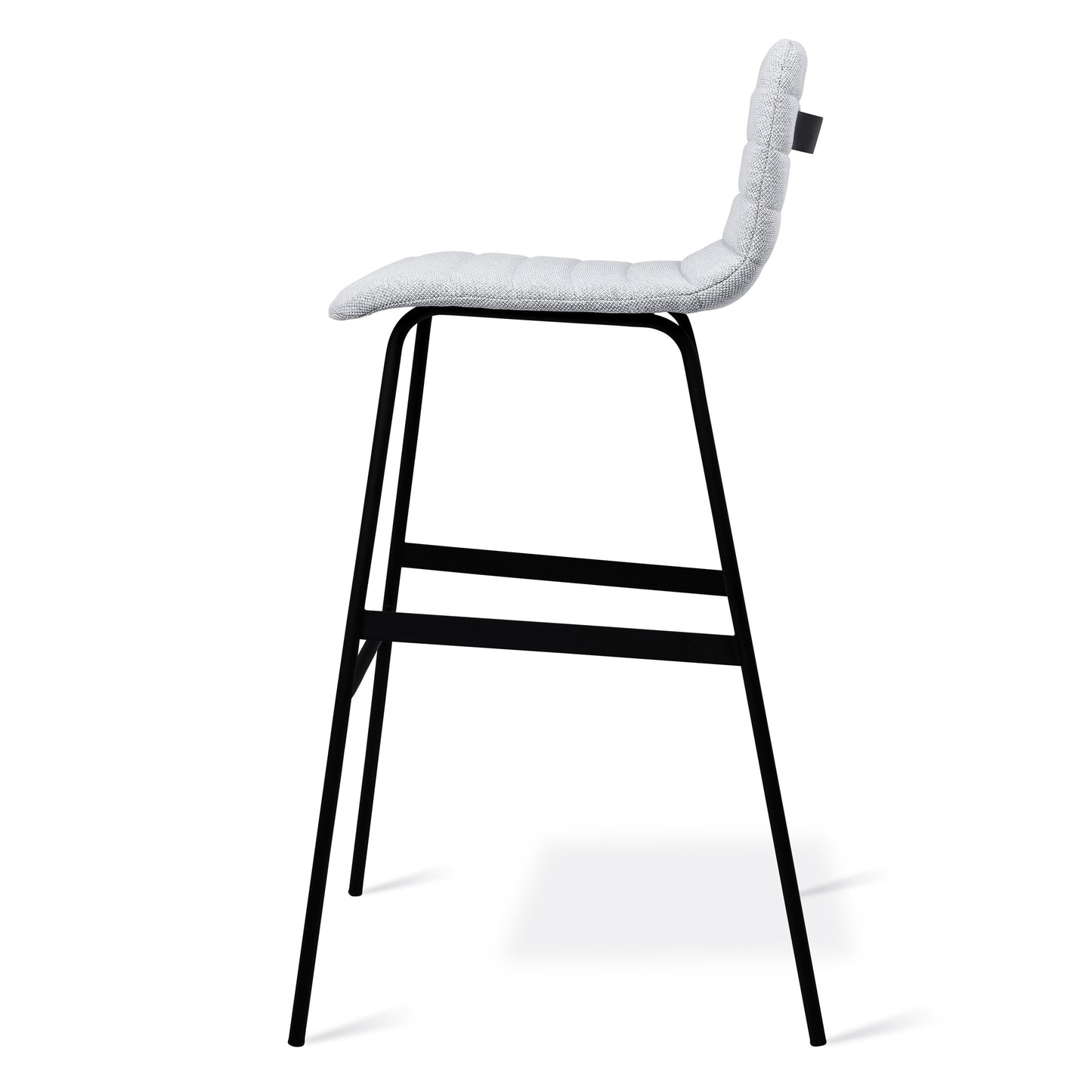 Gus* Modern LECTURE pixel shale upholstered bar stool