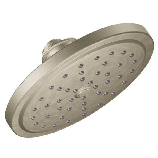 Moen S176BN | brushed nickel 6-3/4-inch rainshower 1fx showerhead