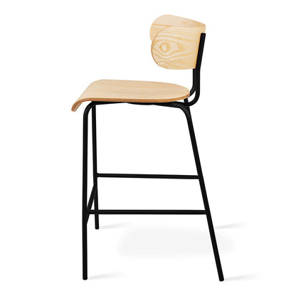 Gus* Modern BANTAM Blonde Ash counter stool