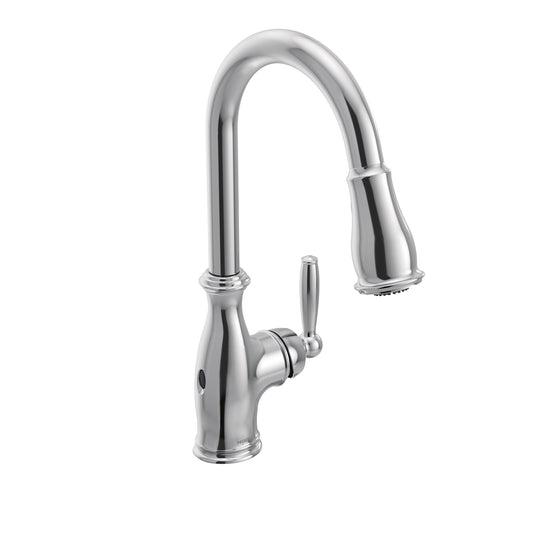 Moen BRANTFORD® Chrome hands-free kitchen faucet