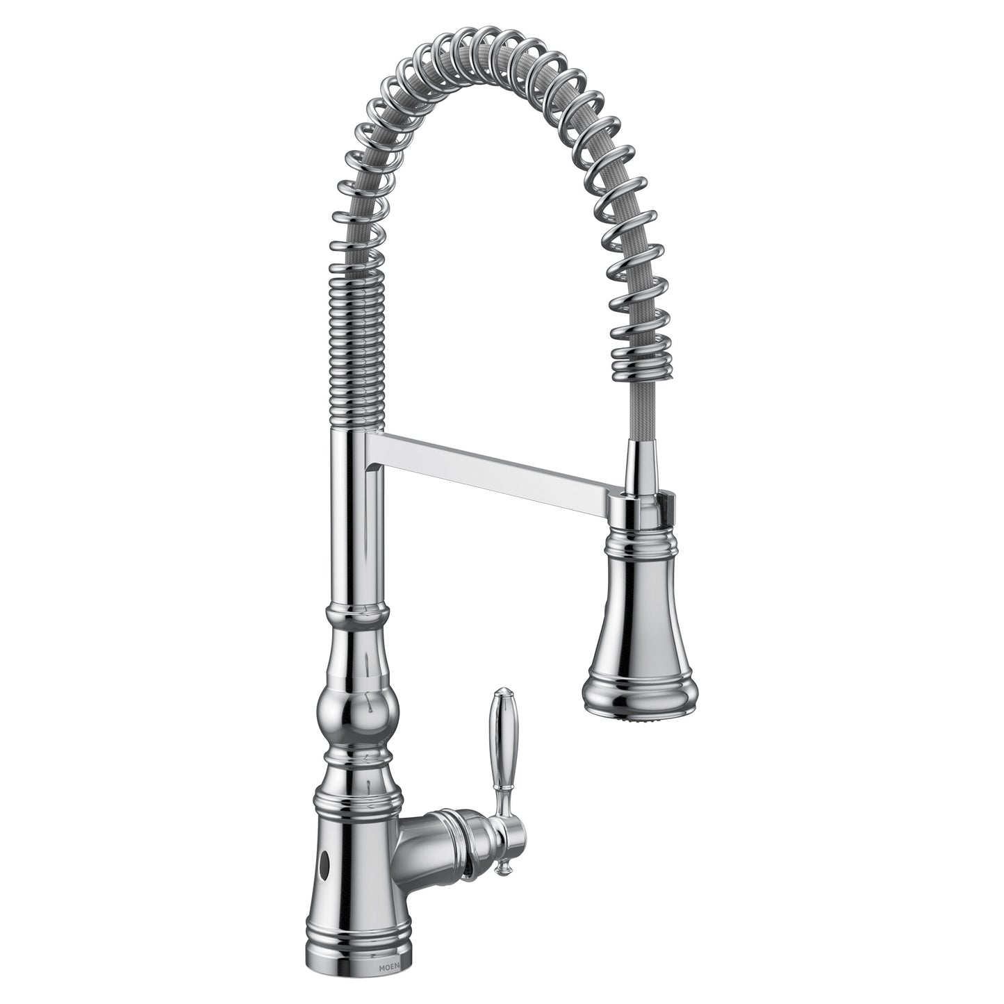 Moen WEYMOUTH Chrome hands-free pre-rinse spring kitchen faucet