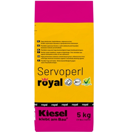 Kiesel Servoperl ROYAL kaffee grout