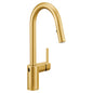 Moen 7565EWBG | gold Align hands-free kitchen faucet