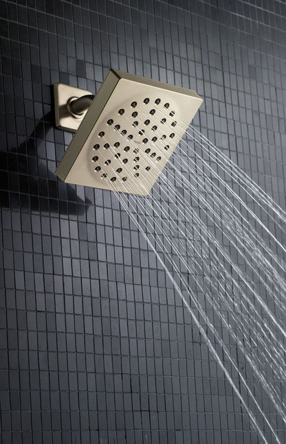 Moen S6340BN | brushed nickel 6-inch rainshower 1fx showerhead