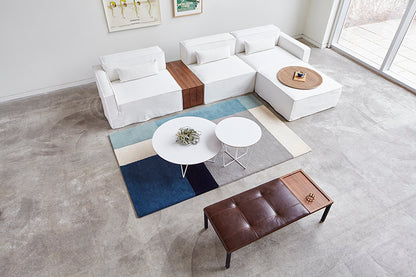 Gus* Modern ARRAY White coffee table