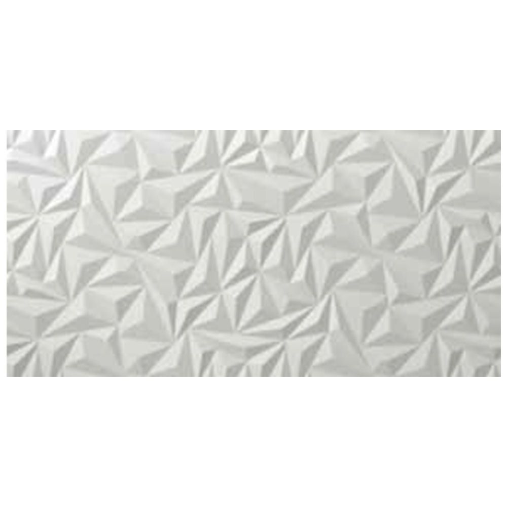 3D WALL DESIGN Angle White 16 x 32  matte wall tile