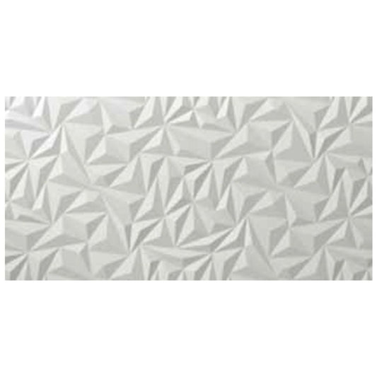 3D WALL DESIGN Angle White 16 x 32  matte wall tile