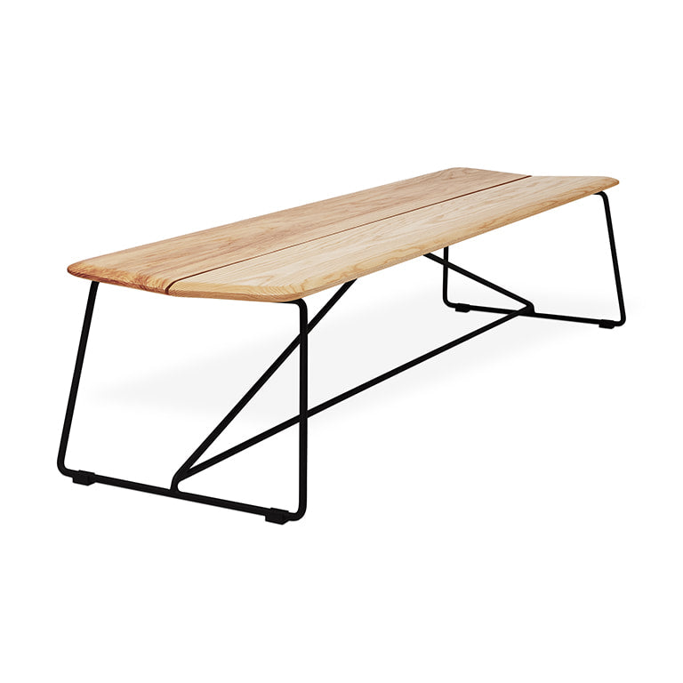 Gus* Modern AERO Natural Ash bench