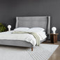 Gus* Modern CARMICHAEL Merino Dapple queen bed