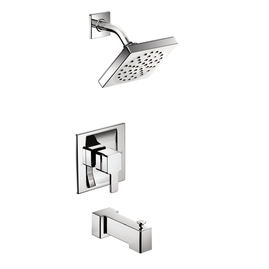 Moen TS2713 | chrome 90 Degree Posi-Temp tub & shower faucet