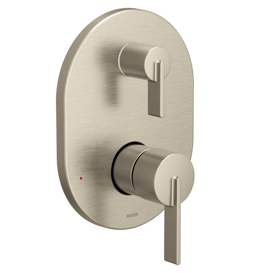 Moen UT3331BN | brushed nickel Cia M-Core 3-Series integrated transfer valve trim