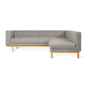 Gus* Modern MULHOLLAND Bi-Sectional - Parliament Stone