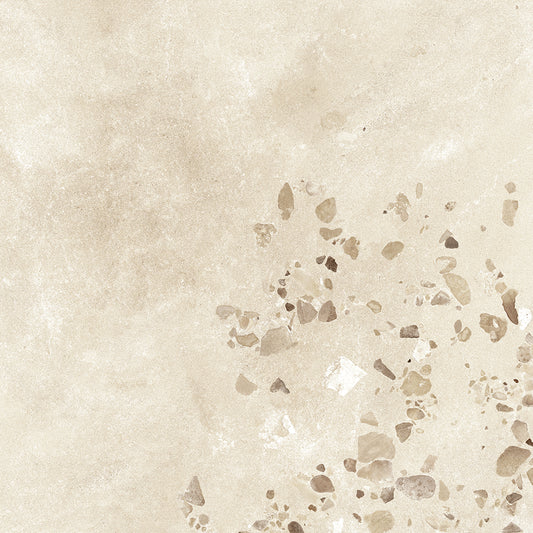 I Cocci Siciliani Bianco 24 x 24 natural stone style wall / floor tile