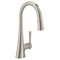 Moen 9126EVSSRS | stainless KURV smart kitchen faucet