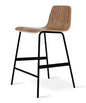 Gus* Modern LECTURE Natural Walnut counter stool