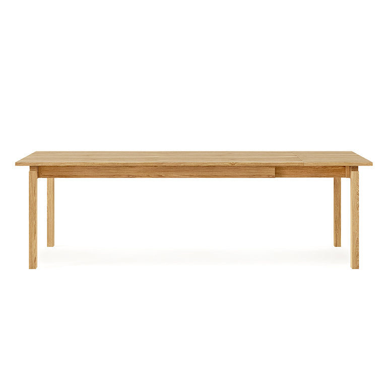 Gus* Modern ANNEX White Oak extendable dining table