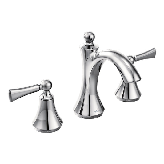 Moen WYNFORD® Chrome widespread vanity faucet