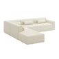 Gus* Modern MIX MODULAR Mowat Sand 5pc sectional (left)