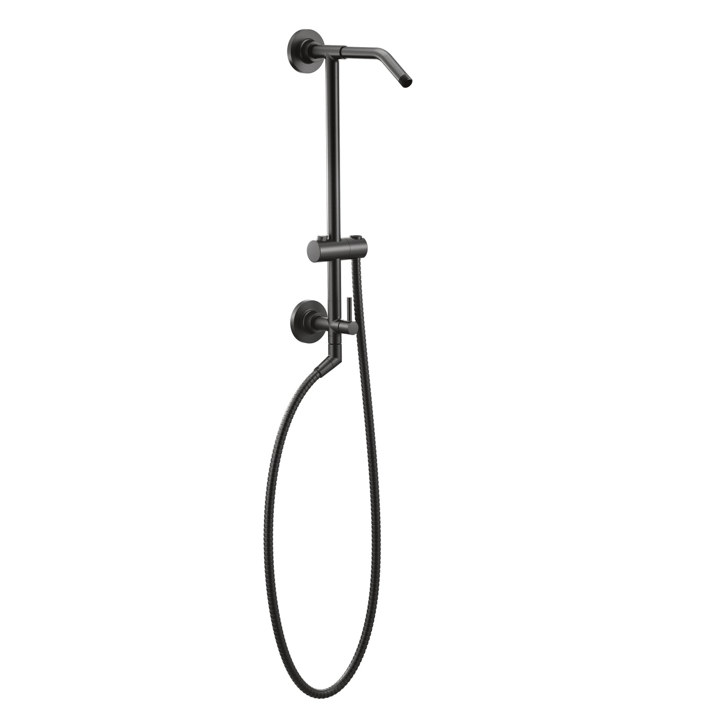 Moen ANNEX™ Matte Black retrofit shower rail