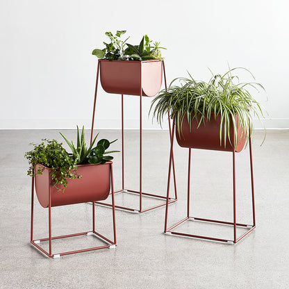 Gus* Modern MODELLO clay planter (set of 3)