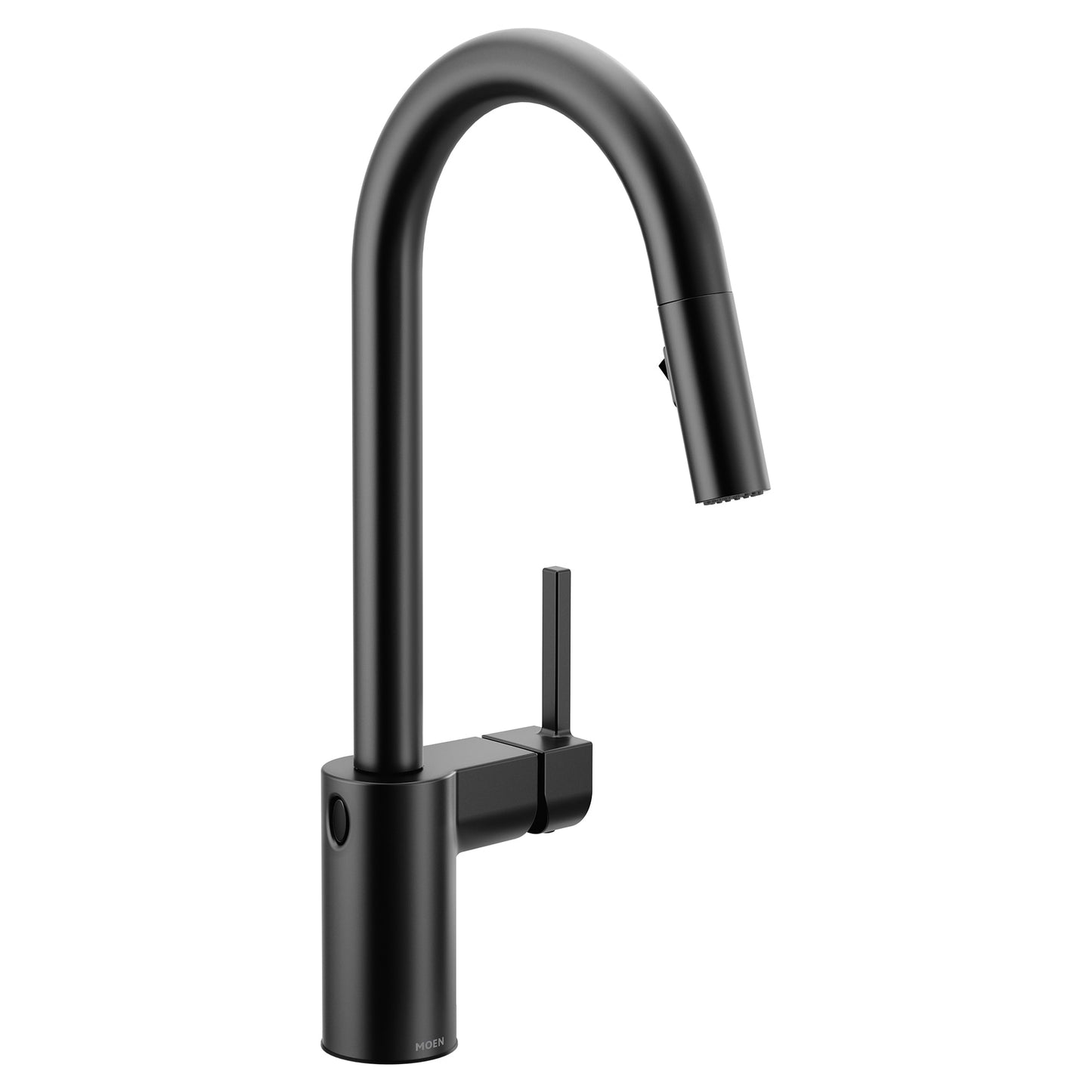 Moen 7565EWBL | black ALIGN hands-free kitchen faucet