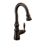 Moen WEYMOUTH Oil Rubbed Bronze pulldown bar faucet