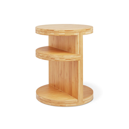 Gus* Modern MONUMENT natural bamboo end table