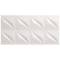 3D WALL DESIGN Flash White 16 x 32 matte wall tile