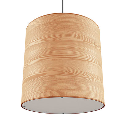 Gus* Modern MILTON Natural Ash large pendant light