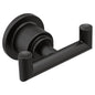 Moen YB0803BL | black Arris robe hook