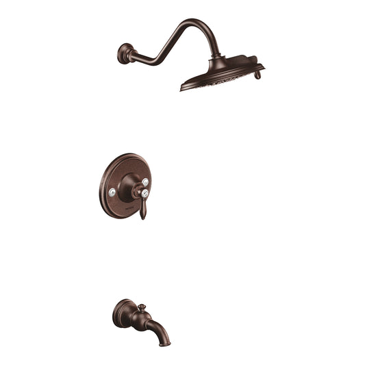 Moen WEYMOUTH Oil Rubbed Bronze Posi-Temp tub & shower faucet - S1311