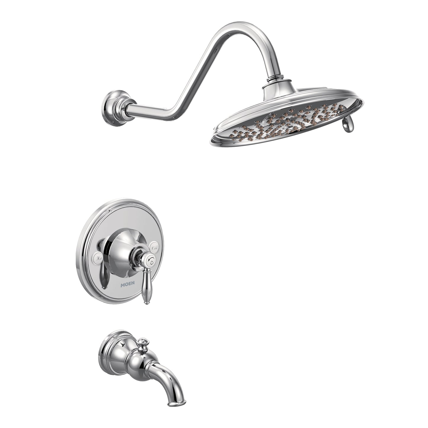 Moen WEYMOUTH Chrome Posi-Temp tub & shower faucet - S1311