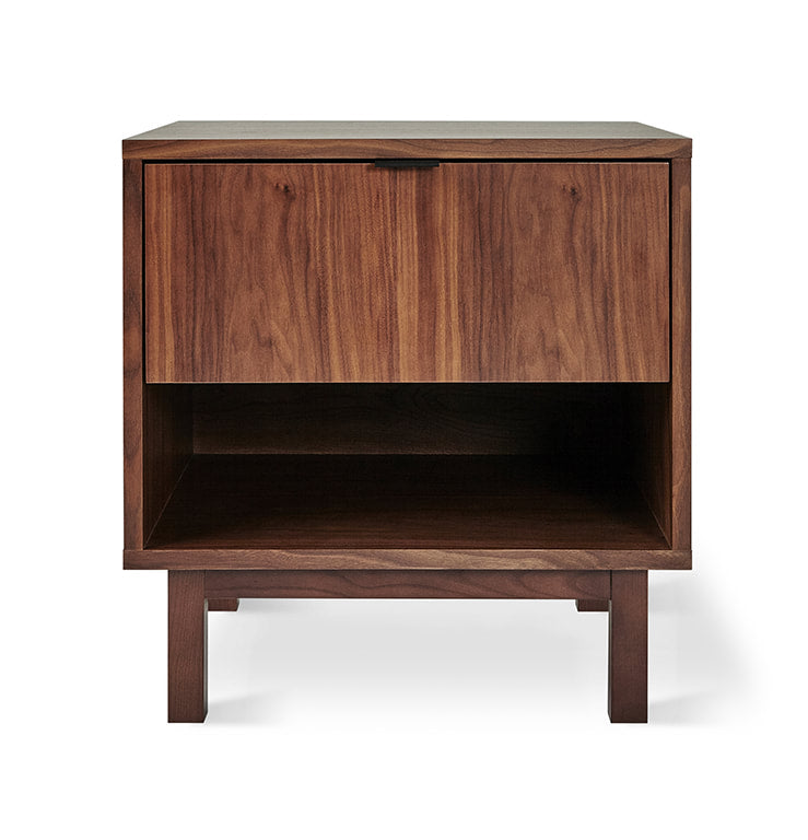 Gus* Modern BELMONT Natural Walnut end table