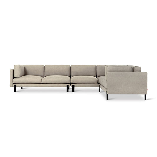 Gus* Modern SILVERLAKE XL Sectional | Right - Andorra Almond