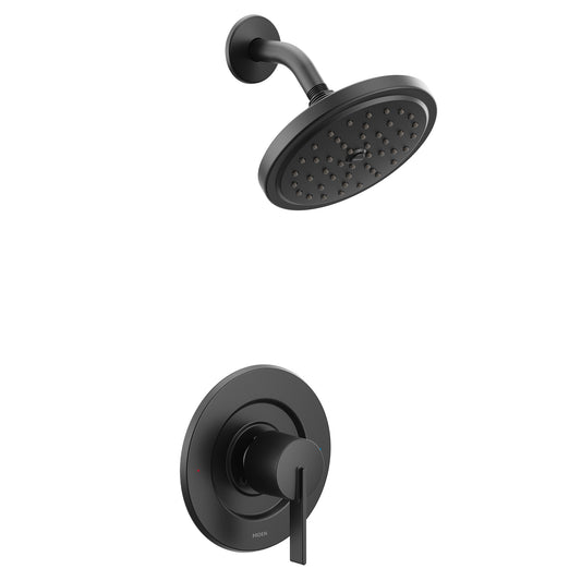 Moen T2262BL | black Cia Posi-Temp shower faucet / S176