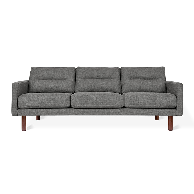 Gus* Modern MILLER Andorra Pewter sofa