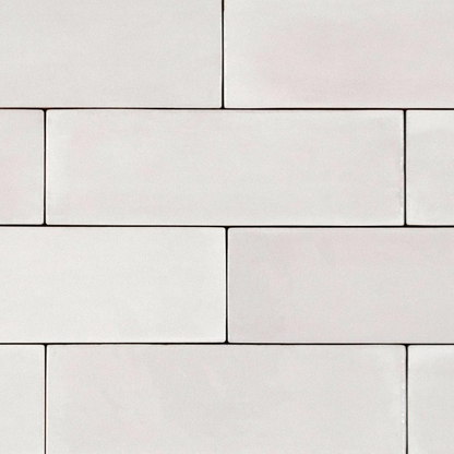 TBRICK/TINT Coconut 2 x 6.5 zellige style glossy ceramic wall tile