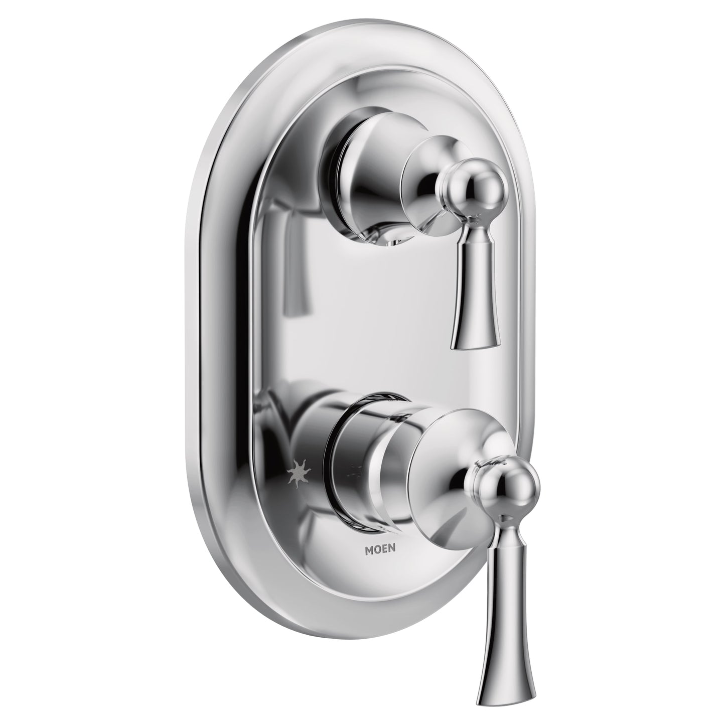 Moen UT5500 | chrome WYNFORD M-Core 3-Series integrated transfer valve trim