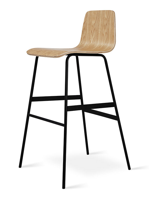 Gus* Modern LECTURE Natural Ash bar stool