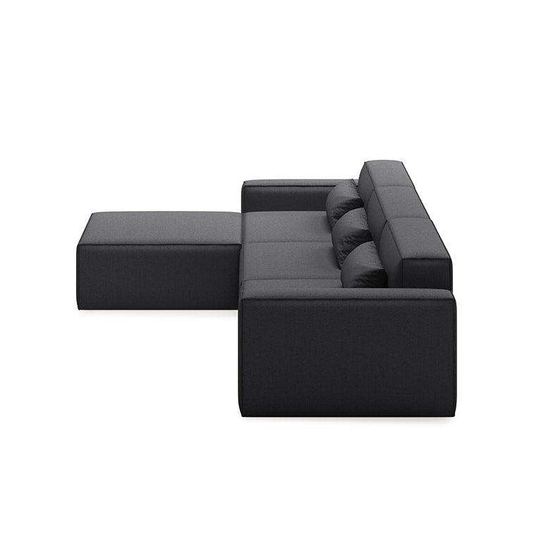 Gus* Modern MIX MODULAR Mowat Raven 4 pc sectional