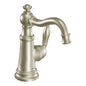 Moen WEYMOUTH® Brushed Nickel single handle vanity faucet