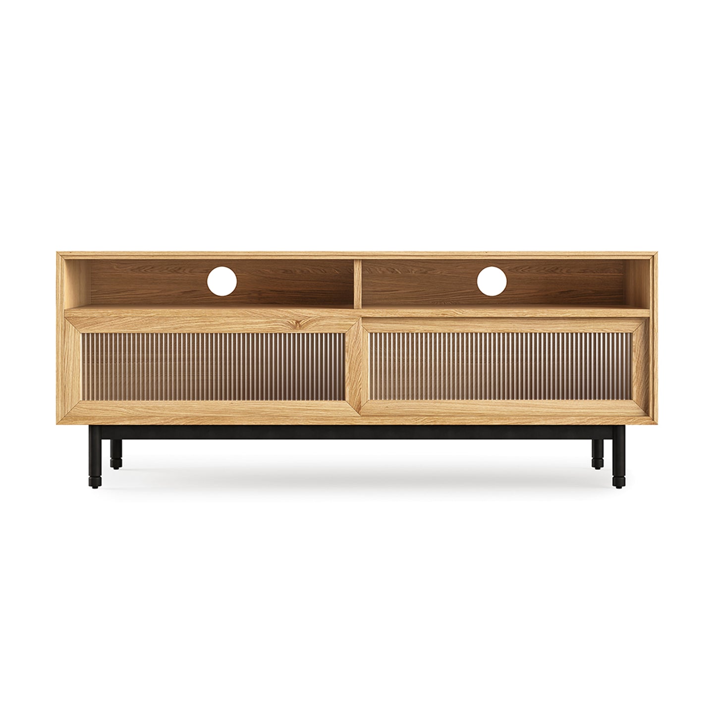 Gus* Modern MUNRO White Oak media stand