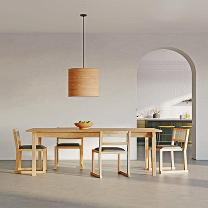 Gus* Modern ANNEX White Oak extendable dining table