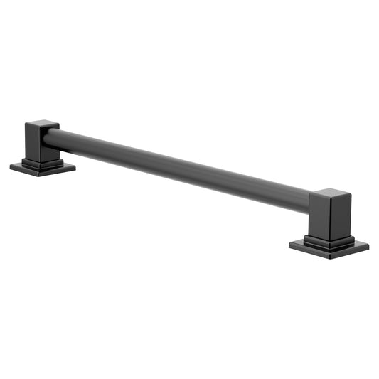 Moen 90°® Matte Black 24-inch SecureMount™ grab bar