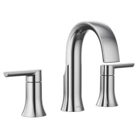 Moen DOUX™ Chrome widespread vanity faucet