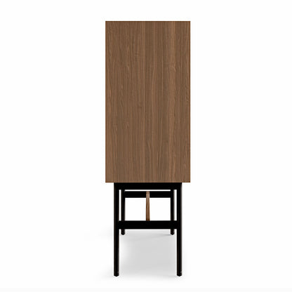 Gus* Modern MUNRO Classic Walnut vitrine