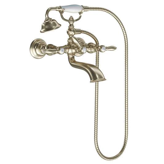 Moen WEYMOUTH® Brushed Nickel wall mount or freestanding tub filler