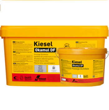 Kiesel Okamul DF waterproofing and crack isolation membrane